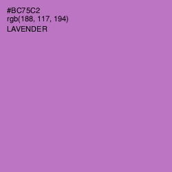#BC75C2 - Lavender Color Image