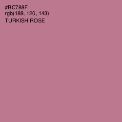 #BC788F - Turkish Rose Color Image