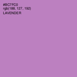 #BC7FC0 - Lavender Color Image