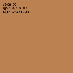 #BC8150 - Muddy Waters Color Image