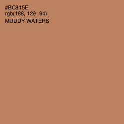 #BC815E - Muddy Waters Color Image