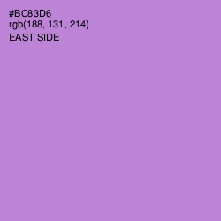 #BC83D6 - East Side Color Image