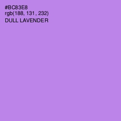 #BC83E8 - Dull Lavender Color Image