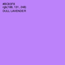 #BC83F8 - Dull Lavender Color Image