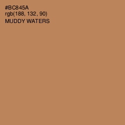 #BC845A - Muddy Waters Color Image