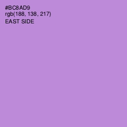 #BC8AD9 - East Side Color Image