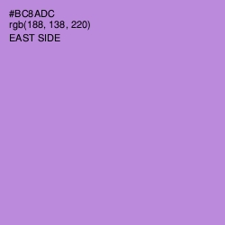 #BC8ADC - East Side Color Image