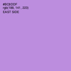 #BC8DDF - East Side Color Image