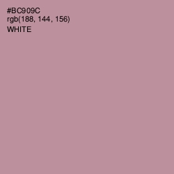 #BC909C - Thatch Color Image