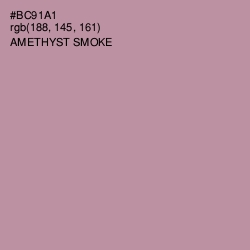 #BC91A1 - Amethyst Smoke Color Image