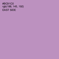 #BC91C0 - East Side Color Image