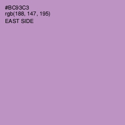 #BC93C3 - East Side Color Image