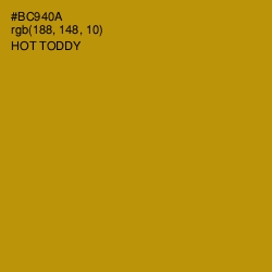 #BC940A - Hot Toddy Color Image