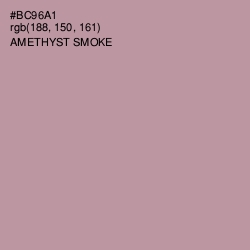 #BC96A1 - Amethyst Smoke Color Image