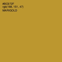 #BC972F - Marigold Color Image