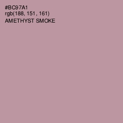 #BC97A1 - Amethyst Smoke Color Image