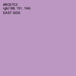 #BC97C2 - East Side Color Image