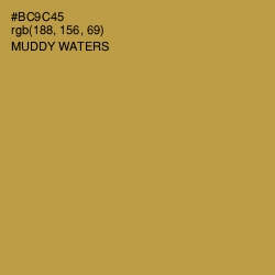 #BC9C45 - Muddy Waters Color Image