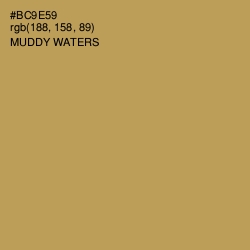 #BC9E59 - Muddy Waters Color Image