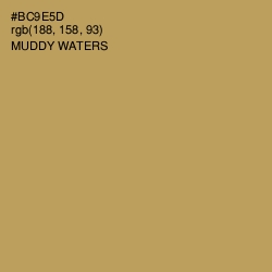 #BC9E5D - Muddy Waters Color Image