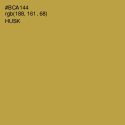 #BCA144 - Husk Color Image