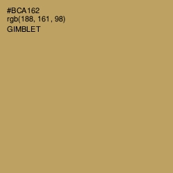 #BCA162 - Gimblet Color Image