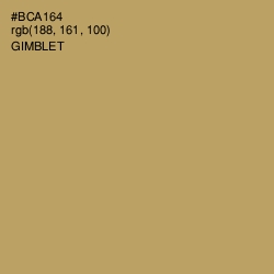 #BCA164 - Gimblet Color Image