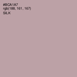 #BCA1A7 - Silk Color Image