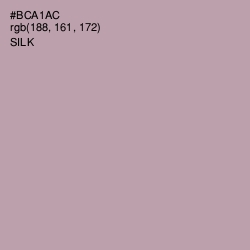 #BCA1AC - Silk Color Image