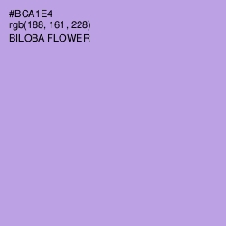 #BCA1E4 - Biloba Flower Color Image