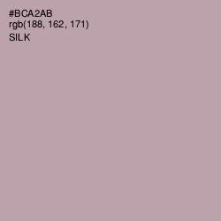 #BCA2AB - Silk Color Image