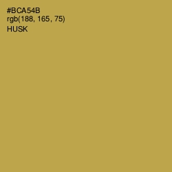 #BCA54B - Husk Color Image