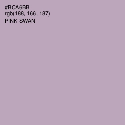 #BCA6BB - Pink Swan Color Image