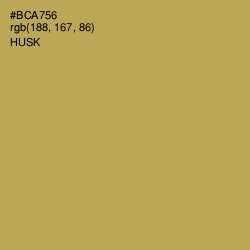 #BCA756 - Husk Color Image