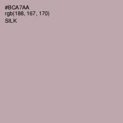 #BCA7AA - Silk Color Image