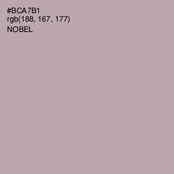 #BCA7B1 - Nobel Color Image