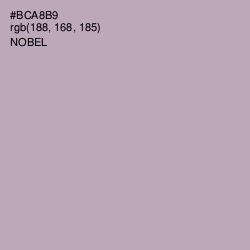 #BCA8B9 - Nobel Color Image