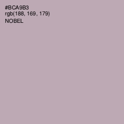 #BCA9B3 - Nobel Color Image