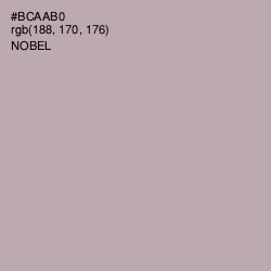 #BCAAB0 - Nobel Color Image