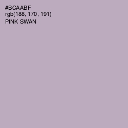 #BCAABF - Pink Swan Color Image