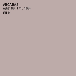 #BCABA8 - Silk Color Image