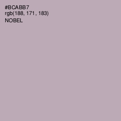 #BCABB7 - Nobel Color Image