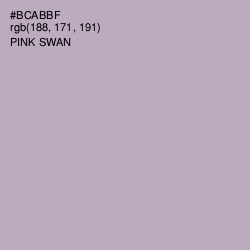 #BCABBF - Pink Swan Color Image