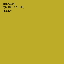 #BCAC28 - Lucky Color Image