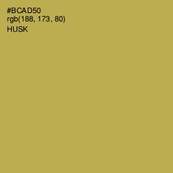 #BCAD50 - Husk Color Image