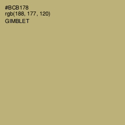 #BCB178 - Gimblet Color Image