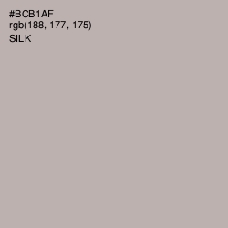 #BCB1AF - Silk Color Image