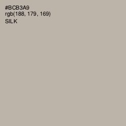 #BCB3A9 - Silk Color Image
