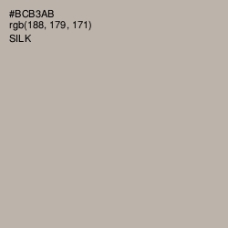 #BCB3AB - Silk Color Image