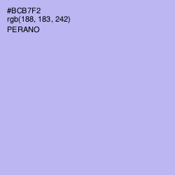 #BCB7F2 - Perano Color Image